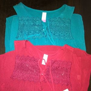 Gauzy Sleeveless Top Bundle